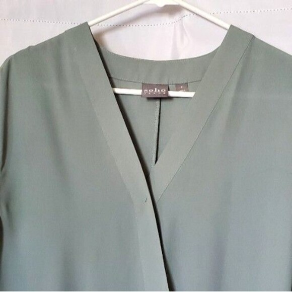 Soho New York & Co Jeans, Womens Green Blouse, Size S - Picture 3 of 7